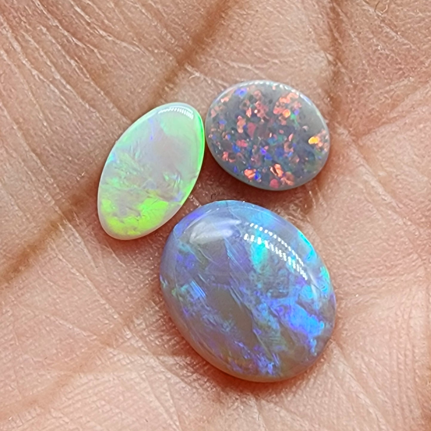 Assorted Black and Dark opals